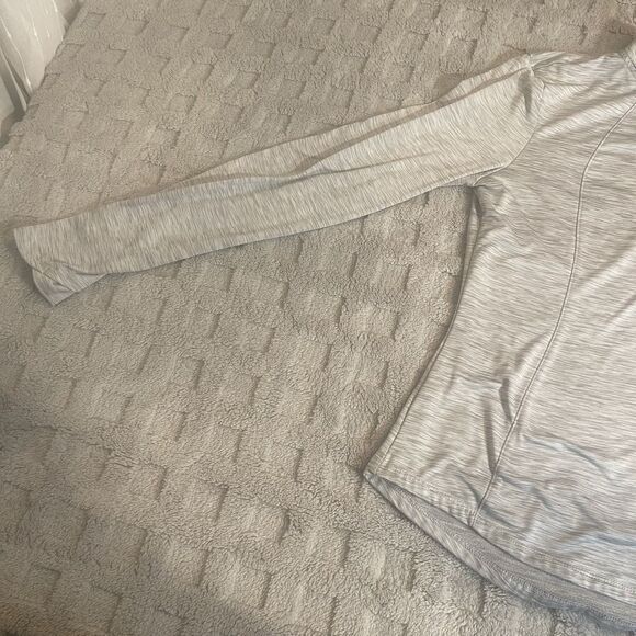 Spyder Active Quarter Zip Pullover Women’s Size Large Gray Stretch Athleisure - Picture 3 of 15